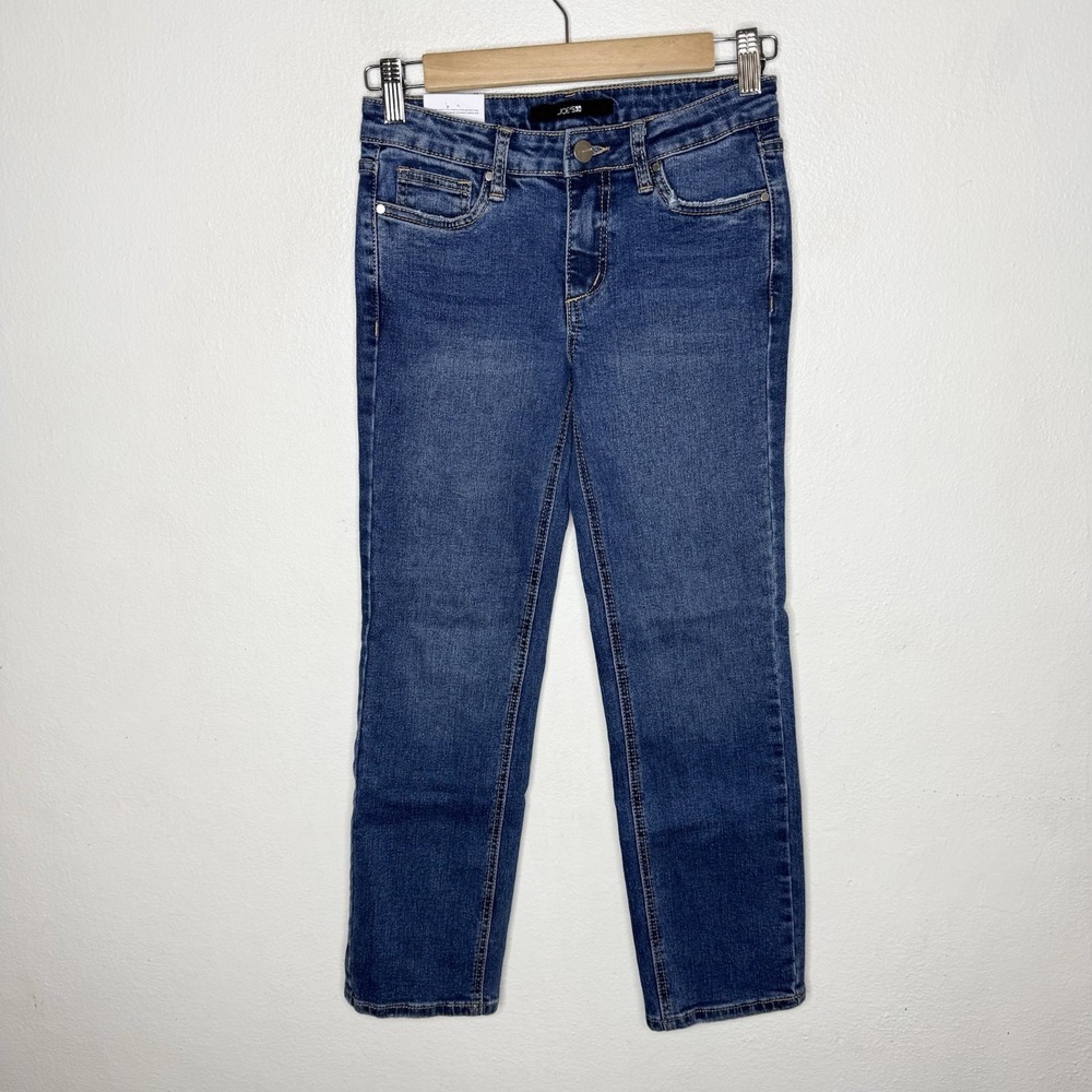 New Joes The Lara Straight Blue Denim Jeans Pockets Girls Size 12